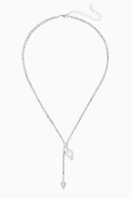 Double Flow Crystal Necklace - Basliq