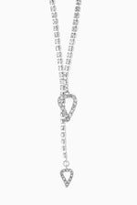 Double Flow Crystal Necklace - Basliq